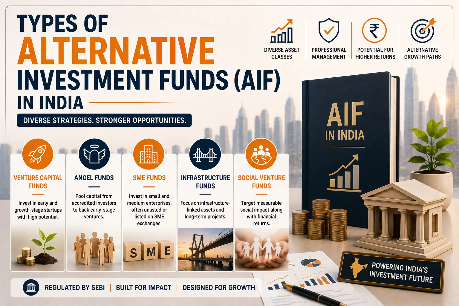 Types of Alternative Investment Funds (AIF) in India