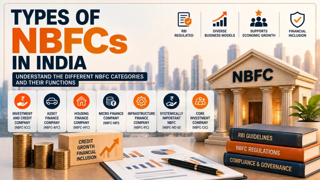 Types of NBFCs in India